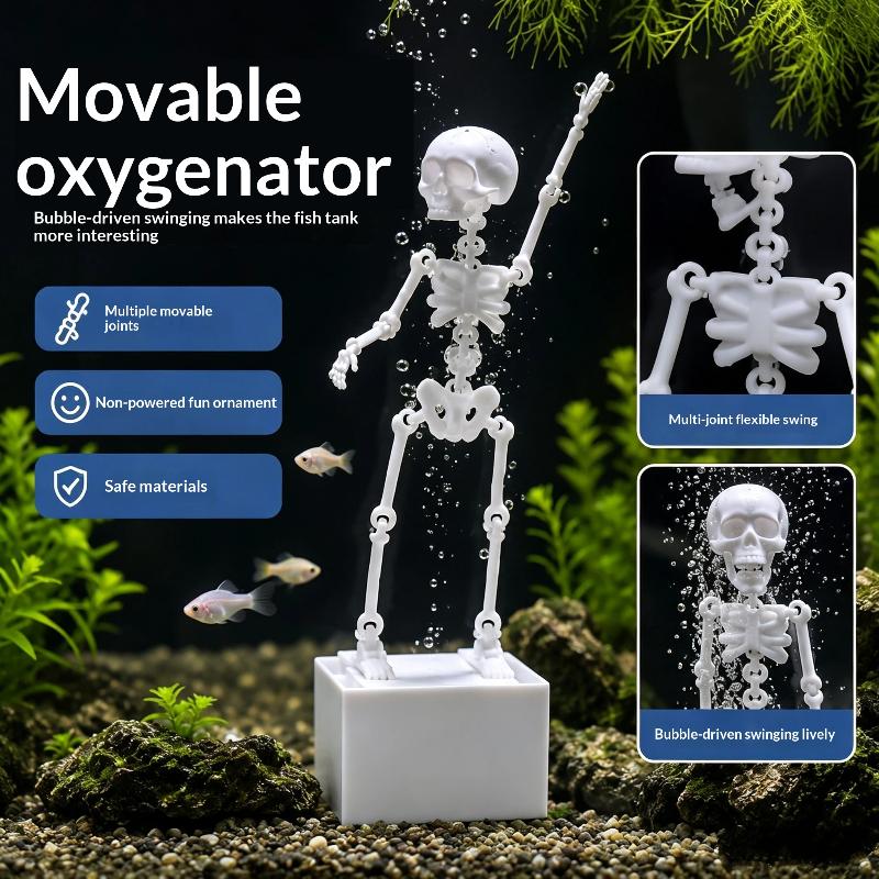 Aquarium Fish Guppy - Fish Tank Bubbler Decorations Fun Decor