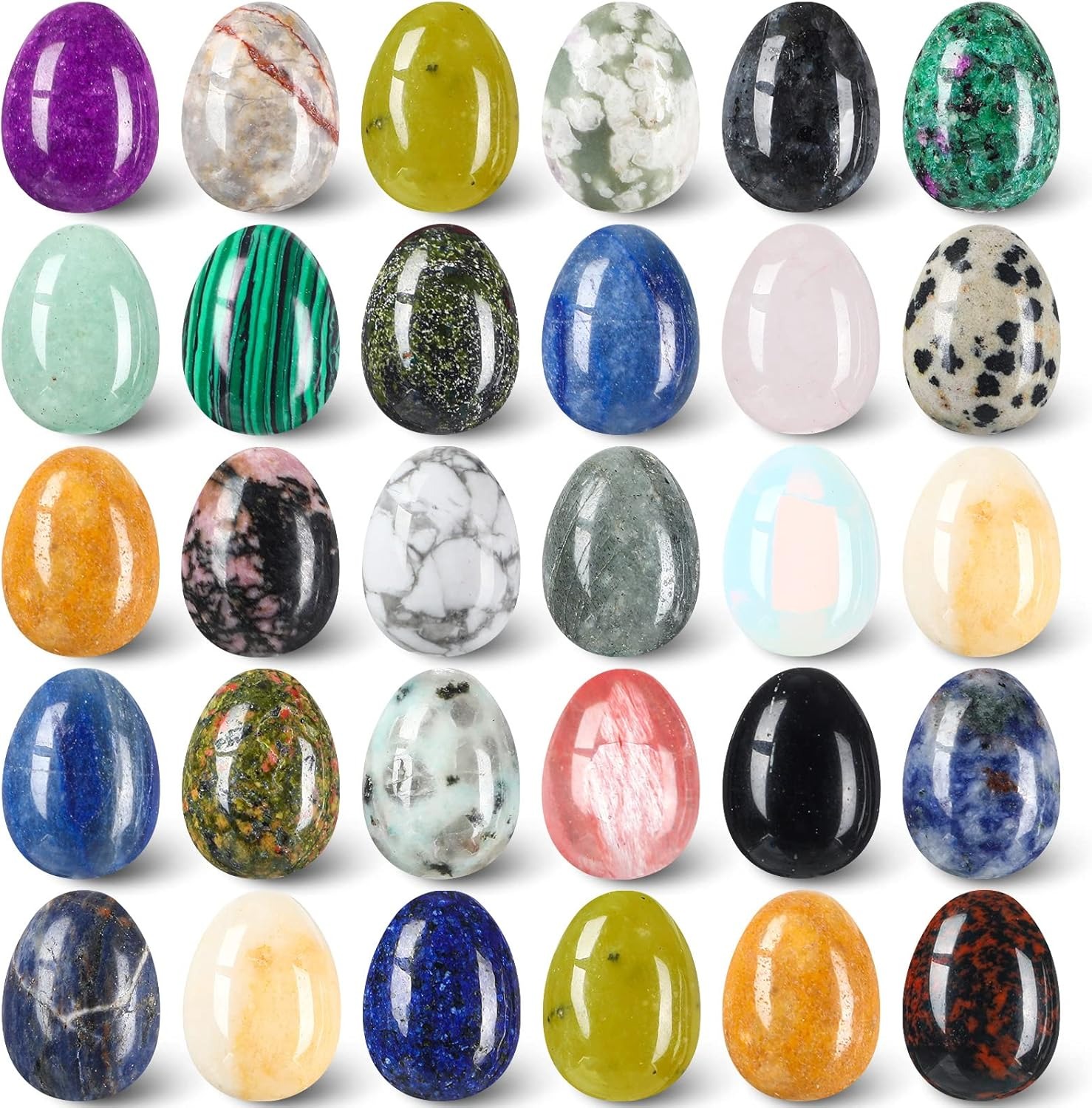 Aquarium Fish Guppy - 8 pcs natural crystal beads, perfect