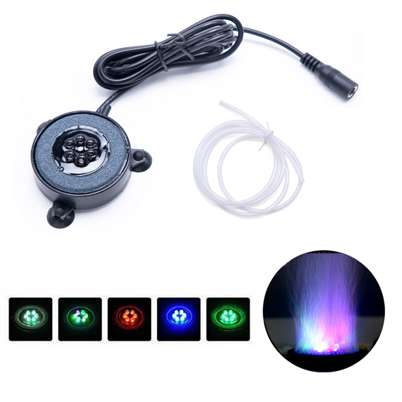 Aquarium Fish Guppy - LED Aquarium Air Bubble Light Waterproof