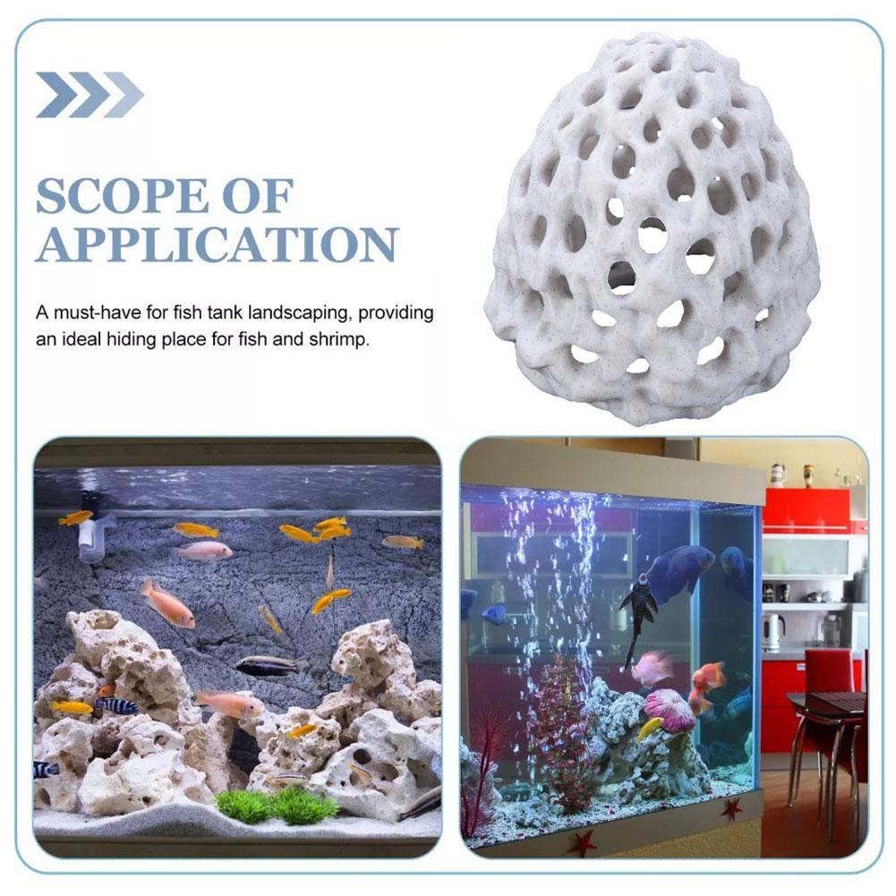 Aquarium Fish Hide - 3D Shrimp Hides For Aquarium Shrimp