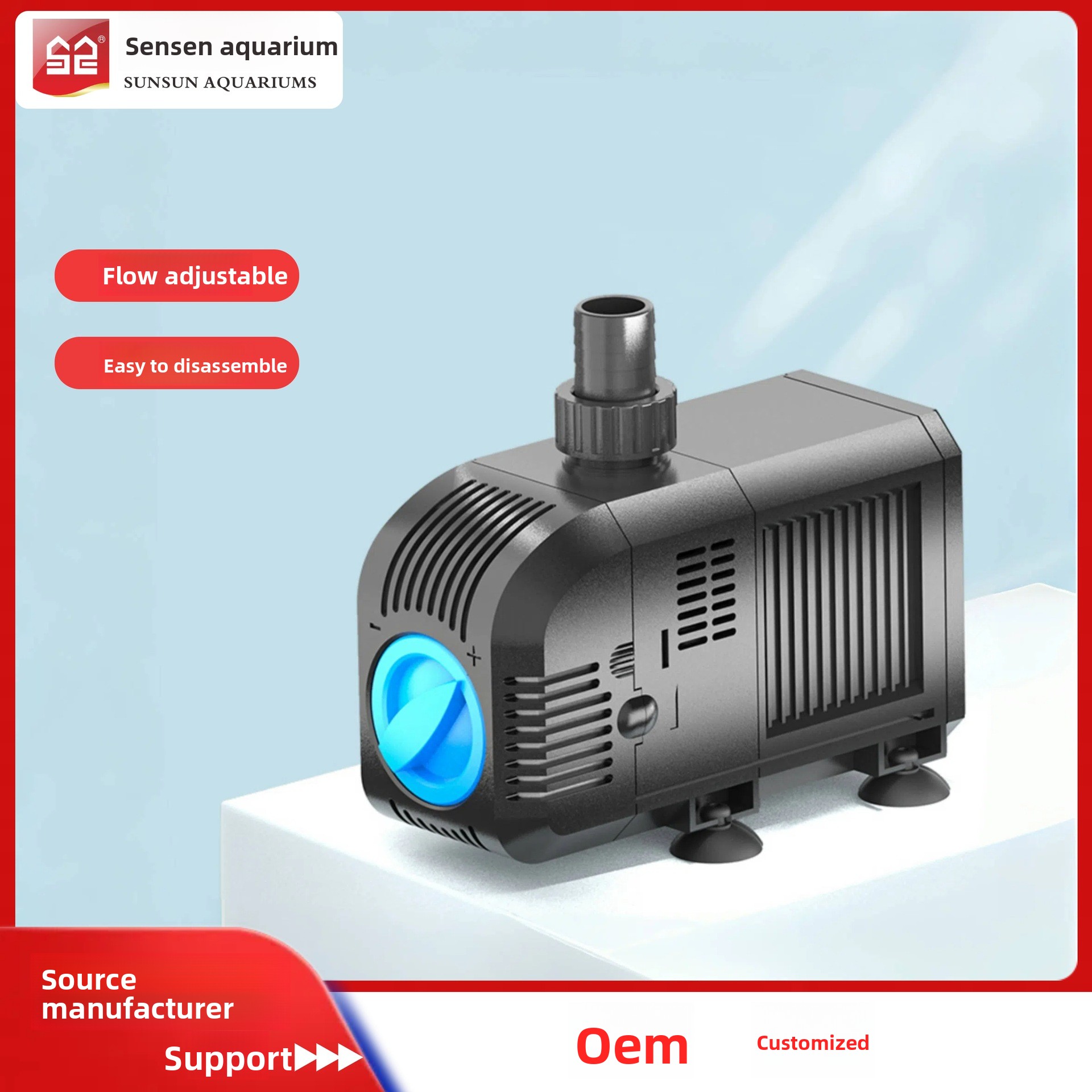 HJ Series Adjustable Flow Mini - огляд і ціна Aquarium Fish Drawing
