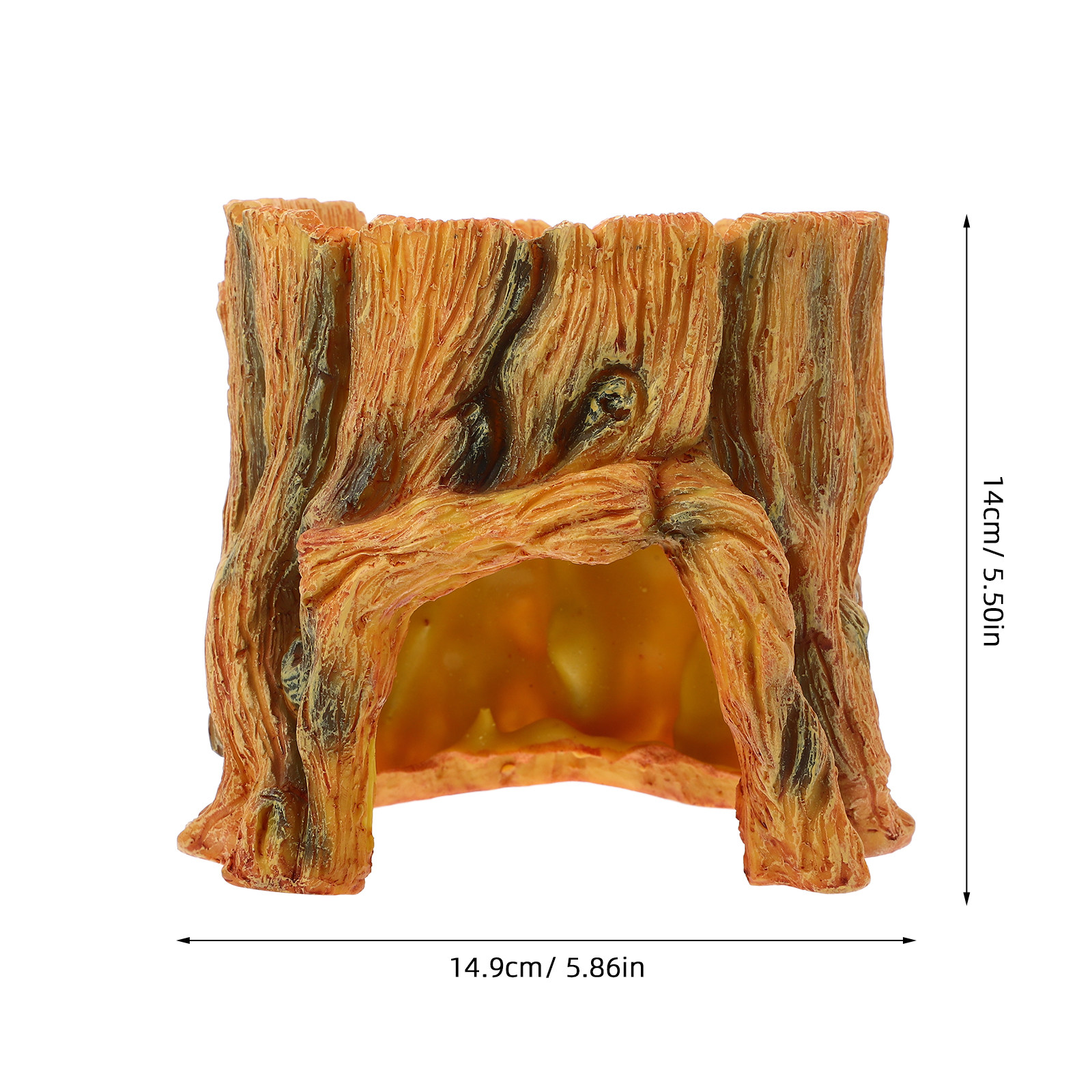 Natural Resin Reptile Hideout  - огляд і ціна Aquarium Fish Hide