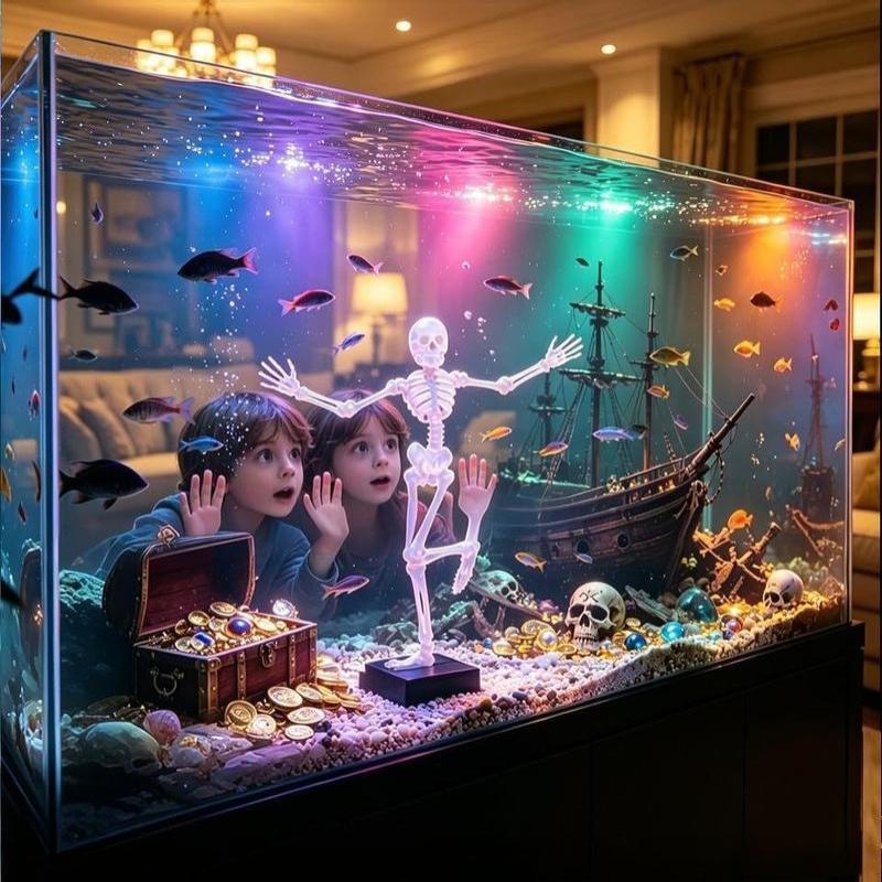 Fish Tank Bubbler Decorations  - огляд і ціна Aquarium Fish Guppy