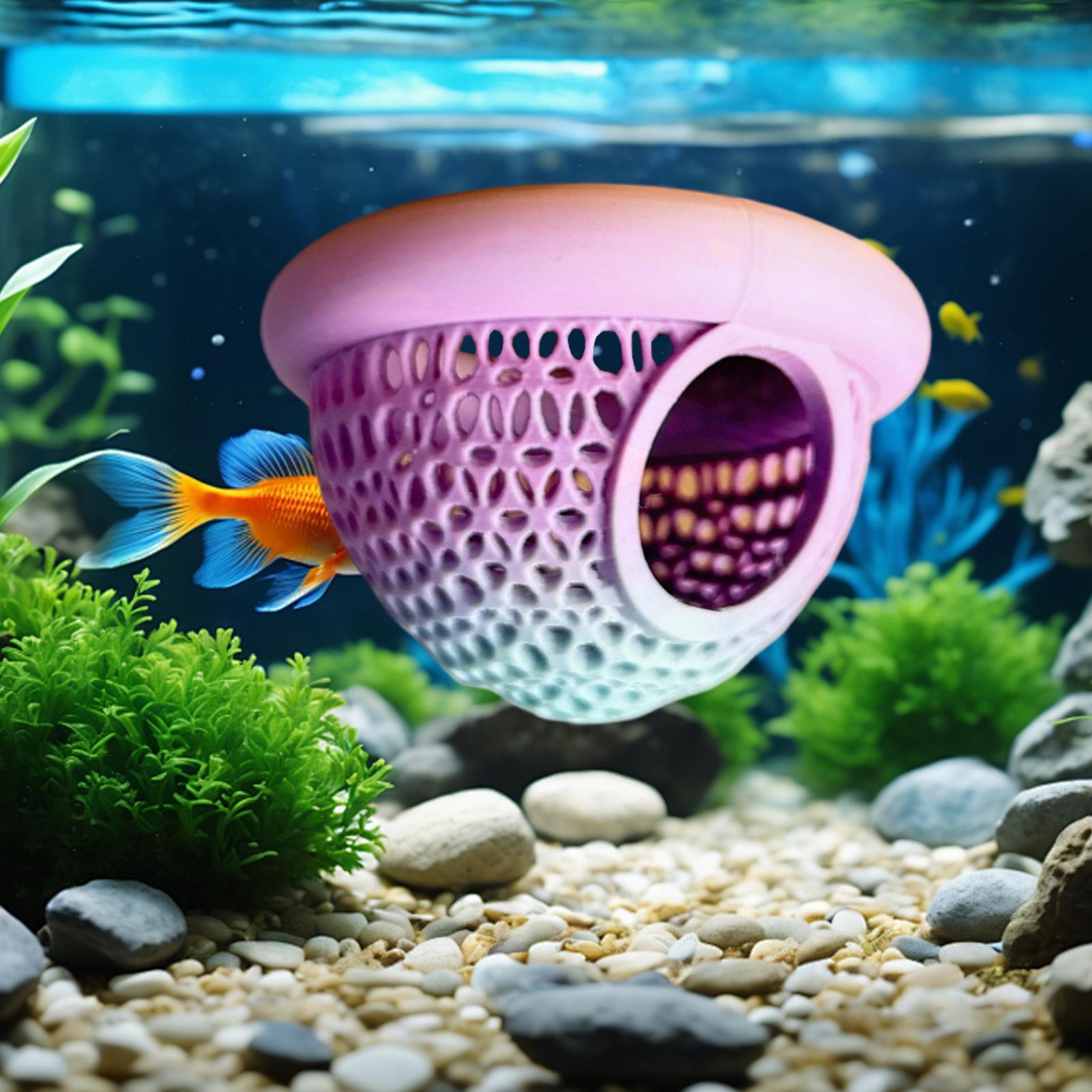 Floating Betta Hides Aquarium  - огляд і ціна Aquarium Fish Hide