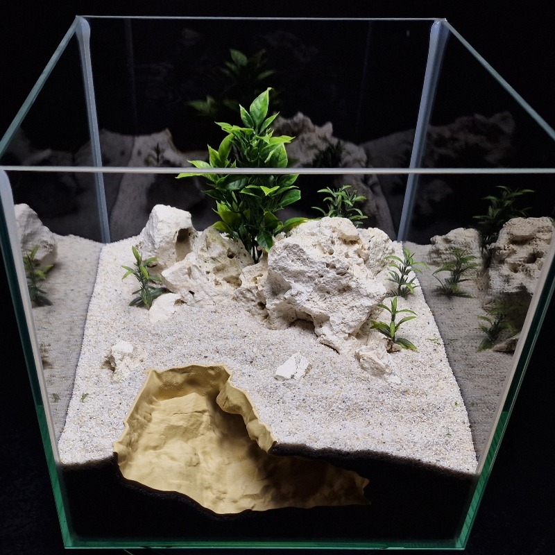 3D Printed High Sim Natural Ro - огляд і ціна Aquarium Fish Hide