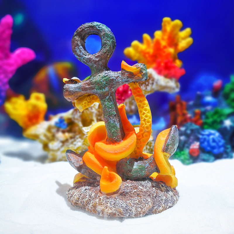 Retro Resin Landscape Ornament - огляд і ціна Aquarium Fish Monster