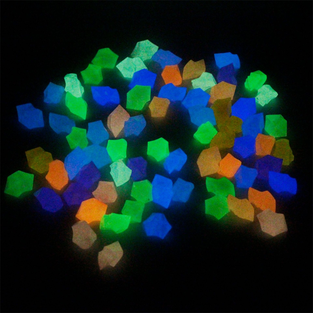 100pcs 14*11mm Dark Pebbles Pe - огляд і ціна Aquarium Fish Guppy
