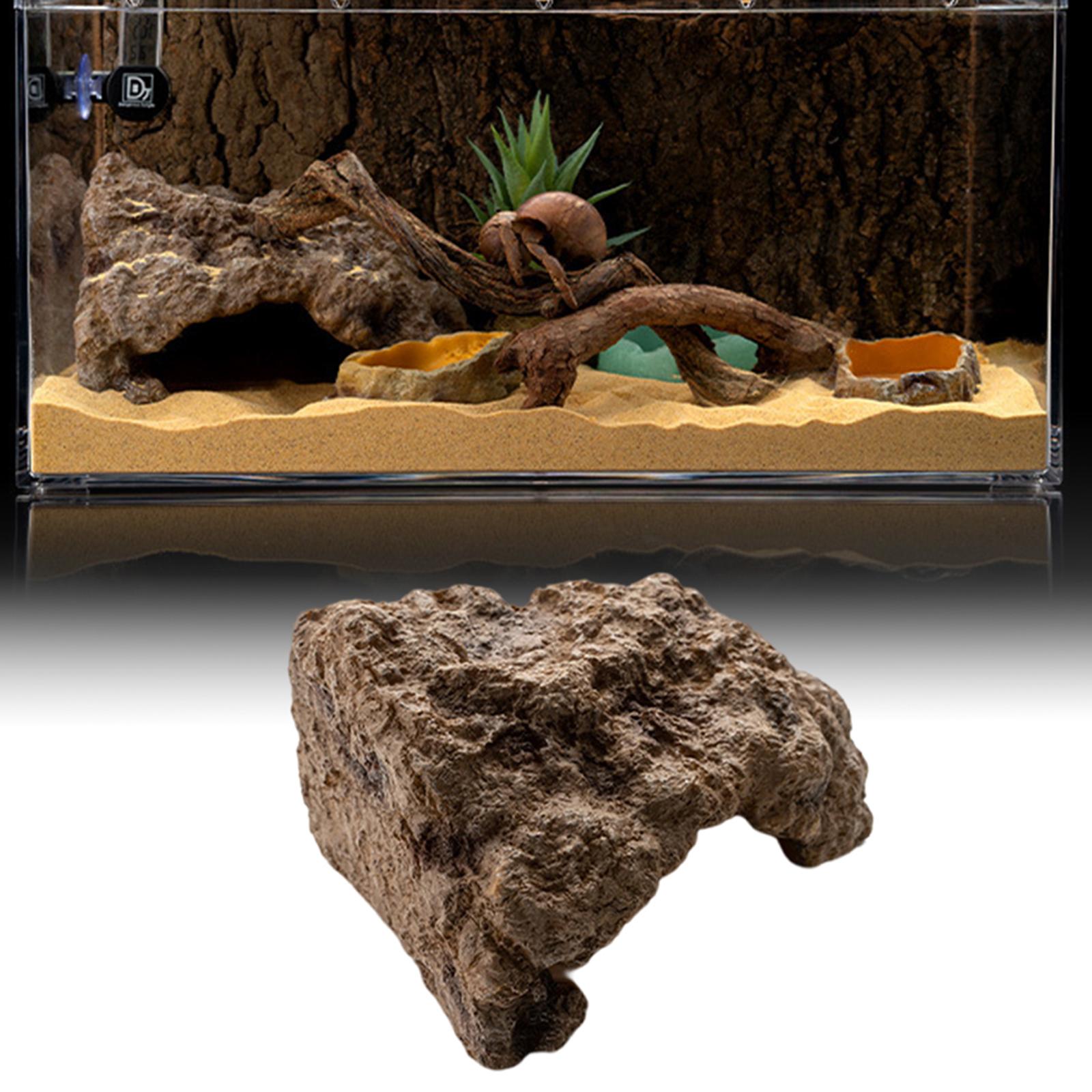 Resin Reptile Hide Cave Artifi - огляд і ціна Aquarium Fish Hide