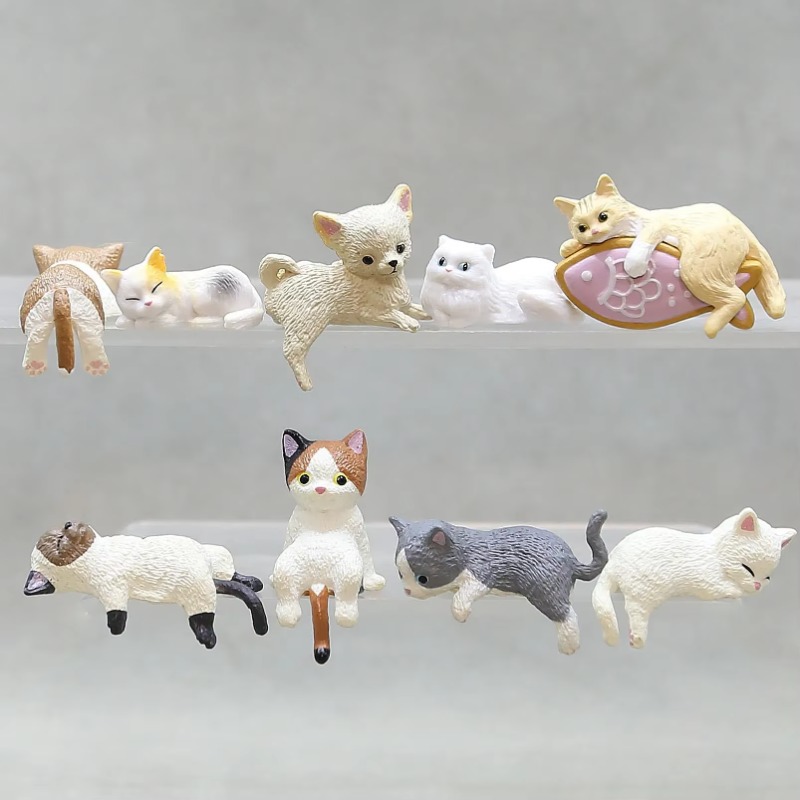 1Pc Cute Cartoon Cat PVC Home  - огляд і ціна Aquarium Fish Guppy