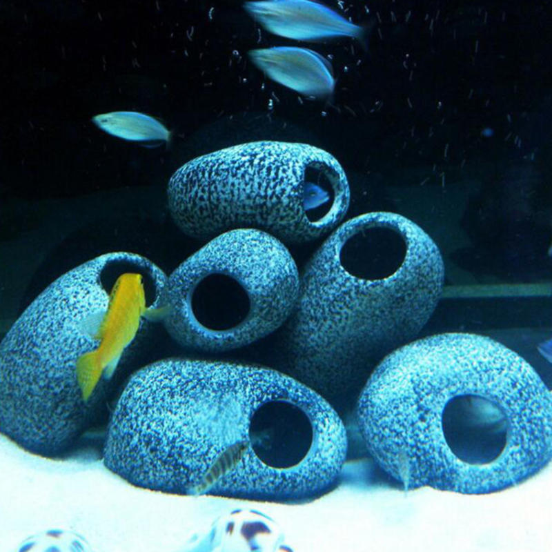 Small Aquarium Rock Secenery O - огляд і ціна Aquarium Fish Hide