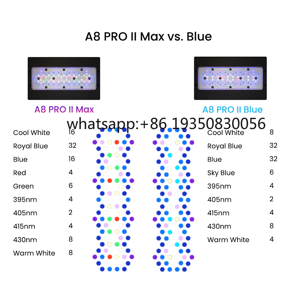2026-A8 PRO II Max and Blue 24 - огляд і ціна Aquarium Fishes