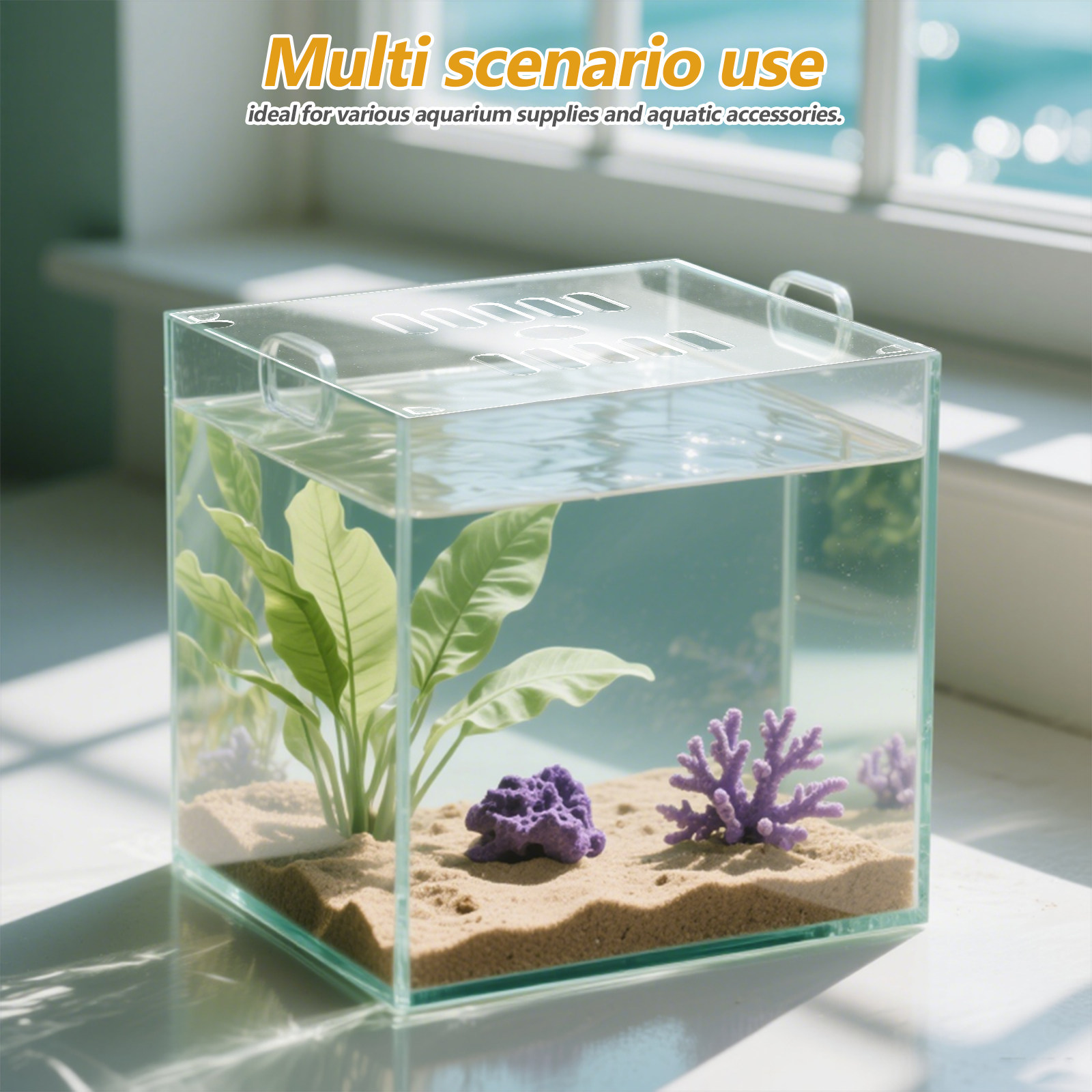 2Pcs 15Cm Acrylic Aquarium Dom - огляд і ціна Aquarium Fish Hide