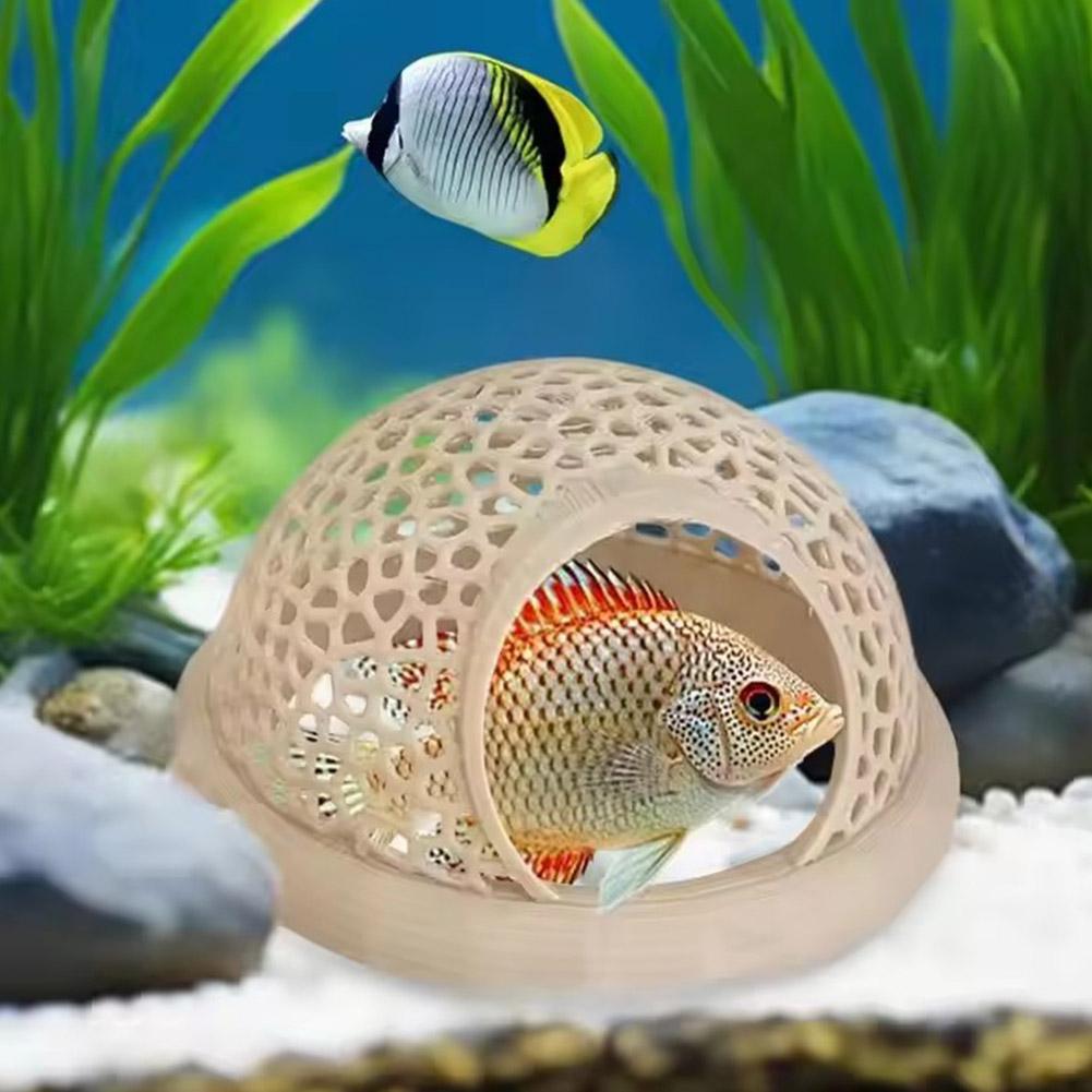 Aquarium Floating Cave Fish Sh - огляд і ціна Aquarium Fish Hide