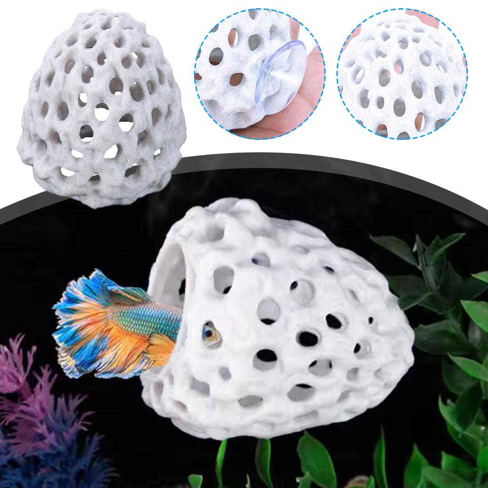 3D Shrimp Hides For Aquarium S - огляд і ціна Aquarium Fish Hide