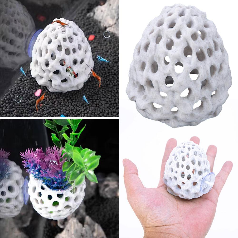 3D Shrimp Hides For Aquarium S - огляд і ціна Aquarium Fish Hide