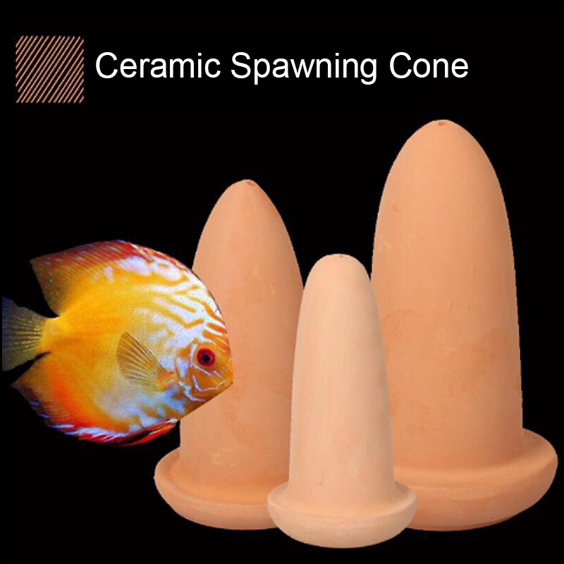 Ceramic Spawning Breed Cone fo - огляд і ціна Aquarium Fish Hide